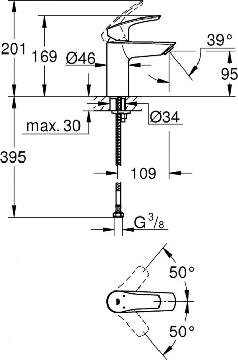 Grohe Eurosmart 32467003