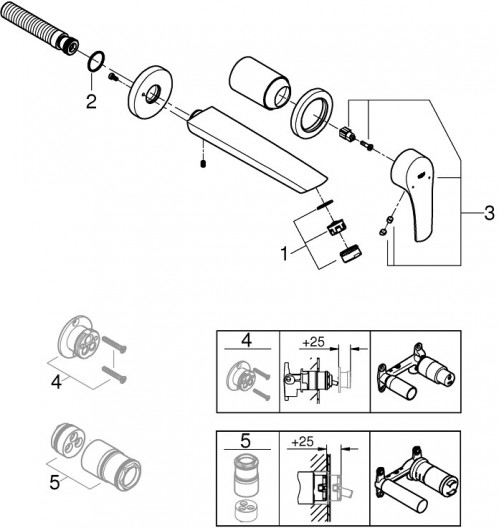 Grohe Eurosmart 29338003