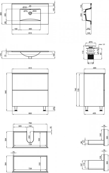 Q-tap Tern 80 QT1771TNL8013080CW