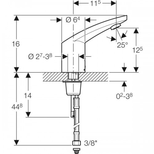 Geberit Type 185 116.245.21.1