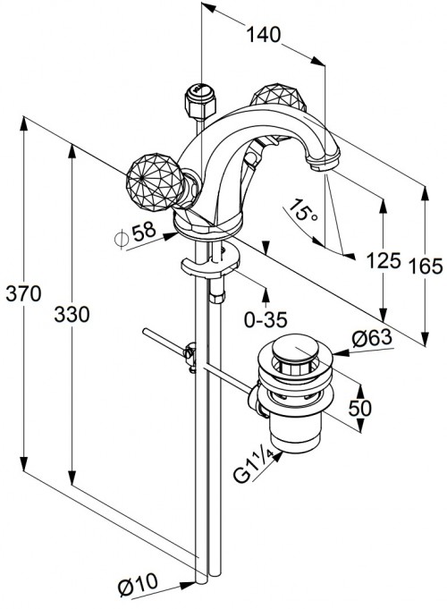 Kludi Adlon 5101005G5