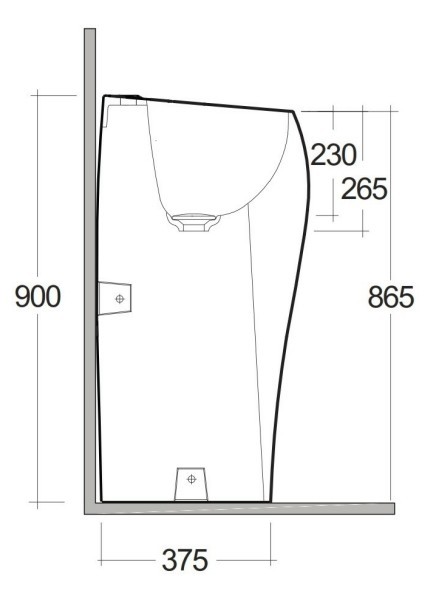 Rak Ceramics Cloud 49 CLOFS5001500A