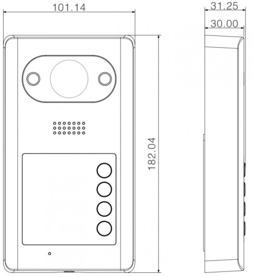Dahua DHI-VTO3211D-P4