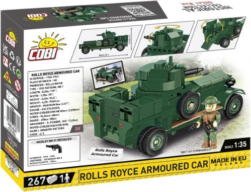 COBI Rolls-Royce Armoured Car 1920 Pattern Mk I 2988