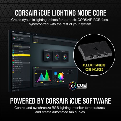 Corsair iCUE SP120 RGB ELITE Performance Triple Pack