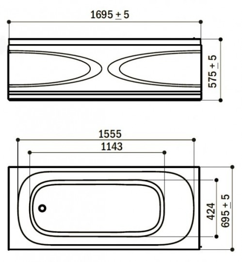 Rialto Orta 170x70