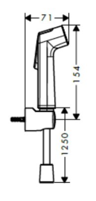 Hansgrohe Bidette S 29234000