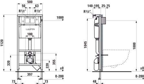 Laufen LIS H8946650000001