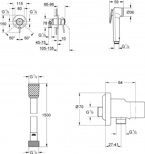 Grohe BauClassic UA202606QF