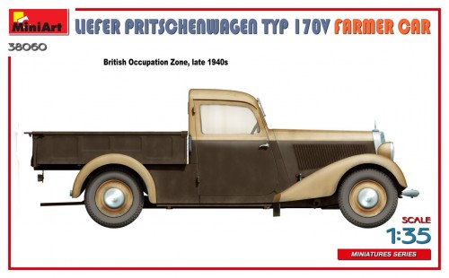 MiniArt Liefer Pritschenwagen Typ 170v Farmer Car (1:35)