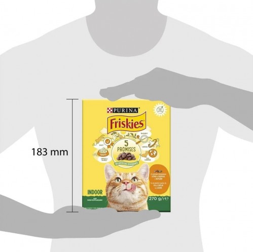 Friskies Adult Indoor Chicken/Garden Greens 270 g