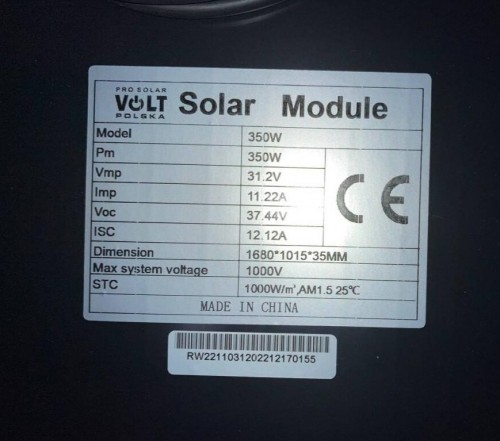 Volt Polska MONO 350W 36V