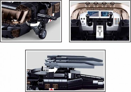 Sluban US Medical Army Helicopter M38-B1012