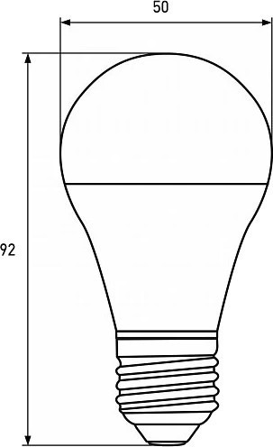 Eurolamp A60 7W 4000K E27