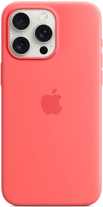 Apple Silicone Case with MagSafe for iPhone 15 Pro Max