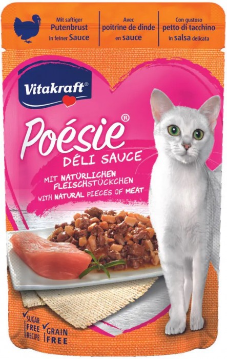 Vitakraft Poesie Delice Adult Turkey 85 g