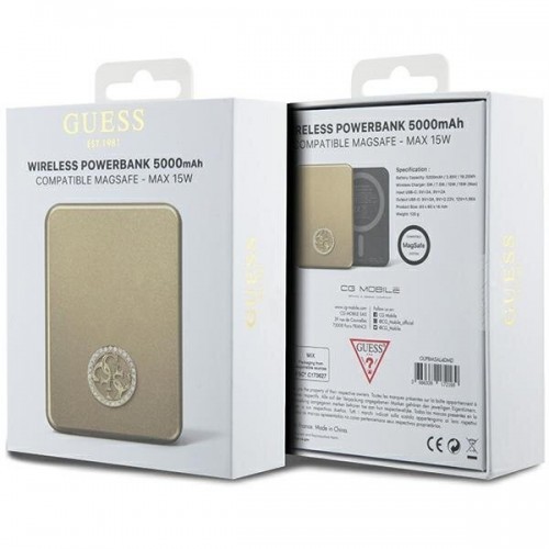 GUESS Strassed Metal Logo MagSafe 5000