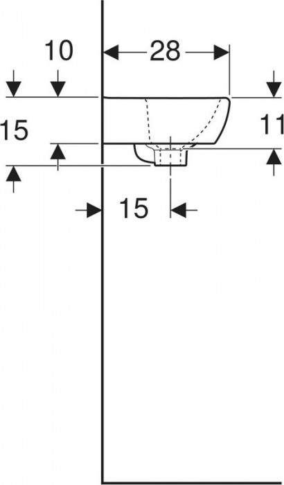 Geberit Selnova Square 500.316.01.7