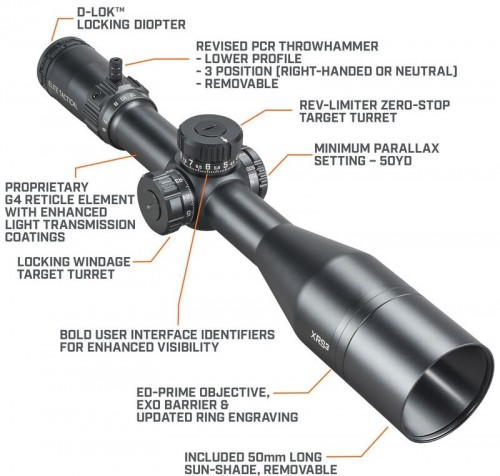 Bushnell Elite Tactical XRS3 6-36x56 G4P FFP