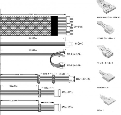 Gamemax GP-500-WHT