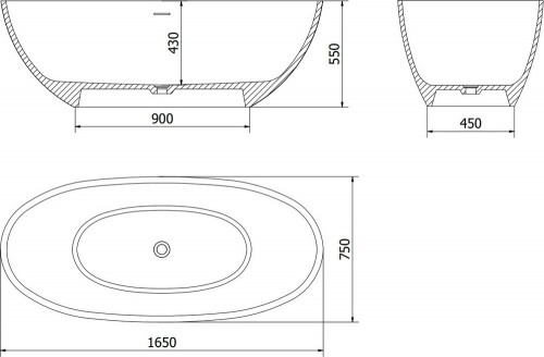 Mexen Bari 165x75 57221657500