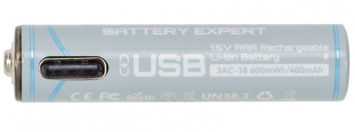 Beston 4xAAA 400 mAh USB Type-C