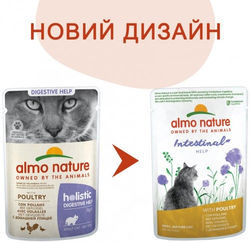 Almo Nature Digestive Help with Poultry 6 pcs