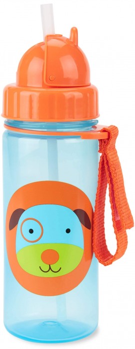 Skip Hop Zoo Straw Bottle 390