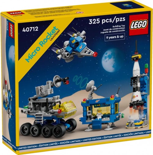 Lego Micro Rocket Launchpad 40712