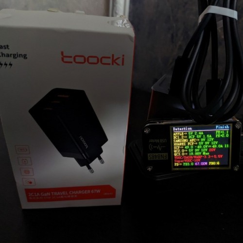 Toocki Wall GaN Charger 67W