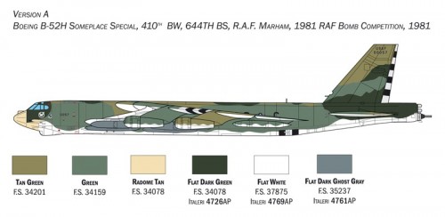 ITALERI B-52H Stratofortress (1:72)