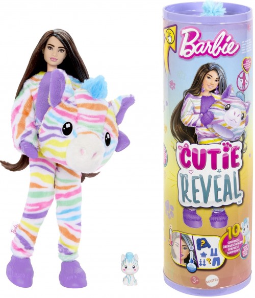 Barbie Cutie Reveal Zebra HRK39