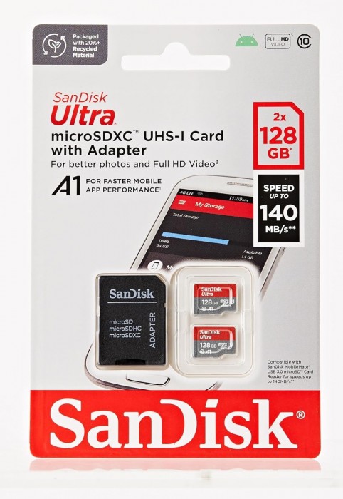 SanDisk Ultra microSD with Adapter