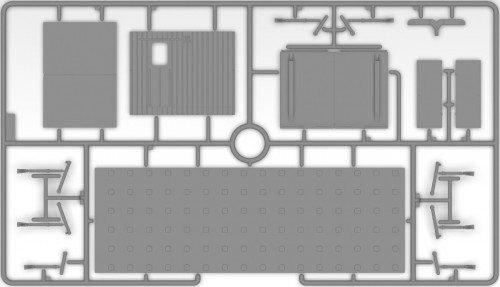 ICM Universal Military Pod and M8A1 US Landing Mat (1:35)