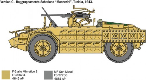 ITALERI As.42 Sahariana (1:35)