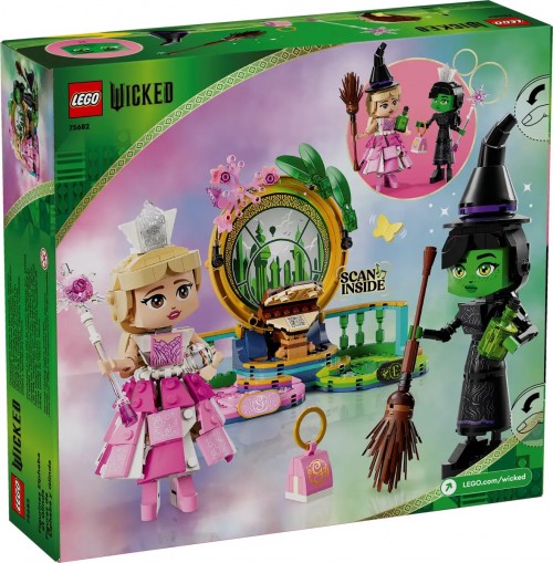 Lego Elphaba and Glinda Figures 75682