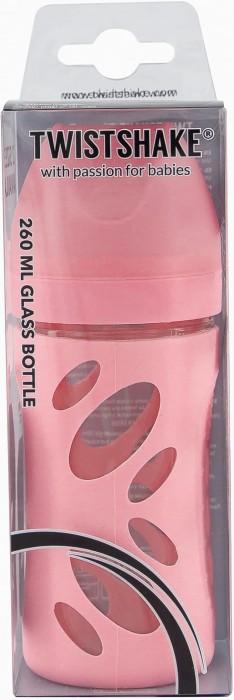 Twistshake Glass Anti-Colic 260