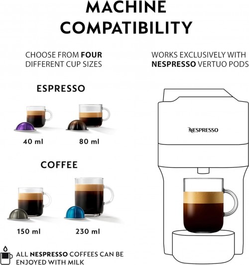 Nespresso Vertuo Pop GCV2 Red