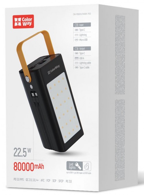 ColorWay CW-PB800LPA8BK-PDD