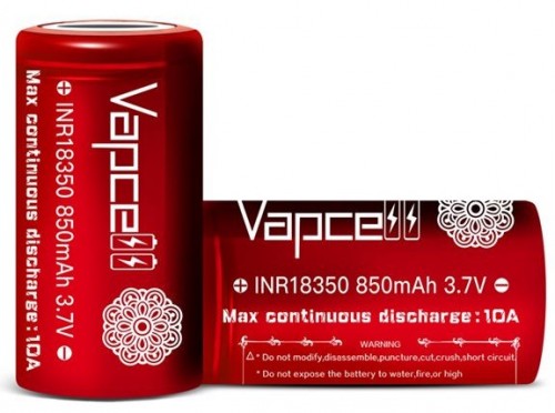 Vapcell INR18350 850 mAh