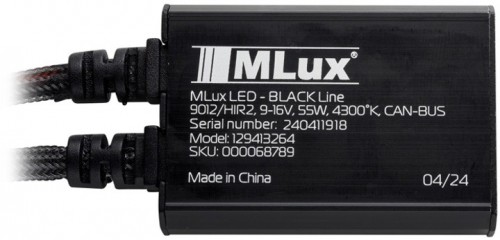 MLux Black Line H1 4300K 2pcs