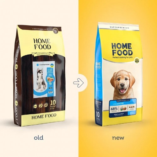 Home Food Puppy Medium/Maxi Trout 10 kg