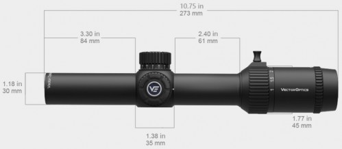 Vector Optics Forester 1-8x24 SFP