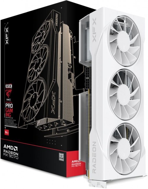 XFX Radeon RX 9070 Swift OC White 90mm