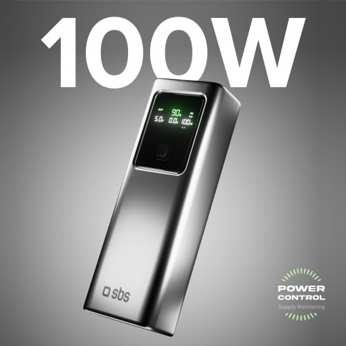SBS LCD Power Bank 100W 20000