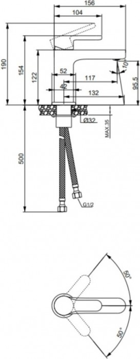 Lidz Astra 001F LDAST001FCRM48085