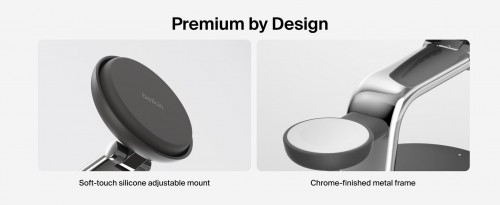 Belkin UltraCharge Pro 3-in-1 Magnetic Charging Dock Qi2 25W