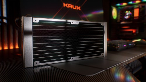 KRUX HydroGlance 240 ARGB LCD Black