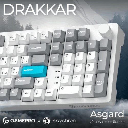 GamePro Asgard Drakkar Keychron MK305