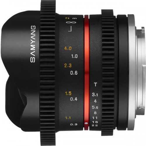 Samyang 8mm f/3.1 Cine UMC Fish-eye II VDSLR